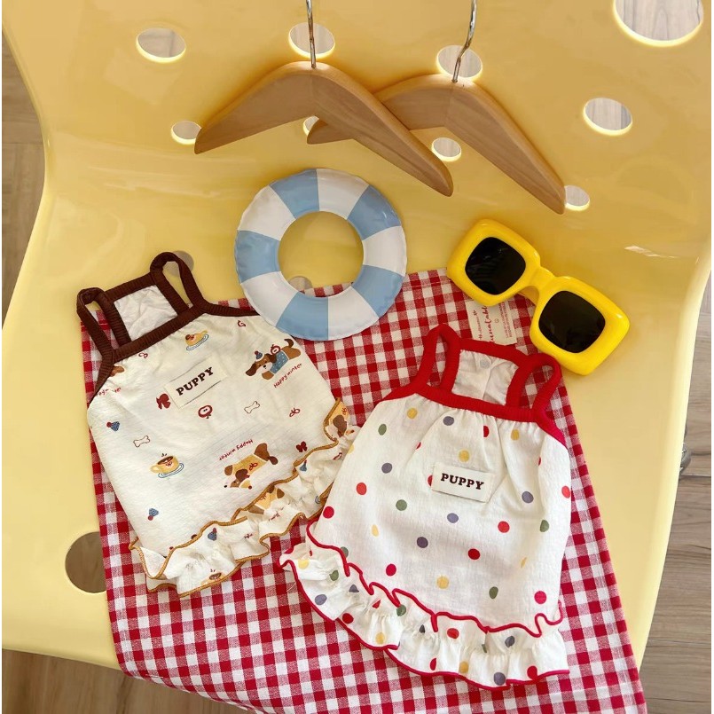 เสื้อกั๊กสัตว์เลี้ยงรัดส้นน่ารัก - เสื้อผ้าป้องกันรังสียูวีฤดูร้อนระบายความร้อนแบบบางสําหรับสุนัขแมว