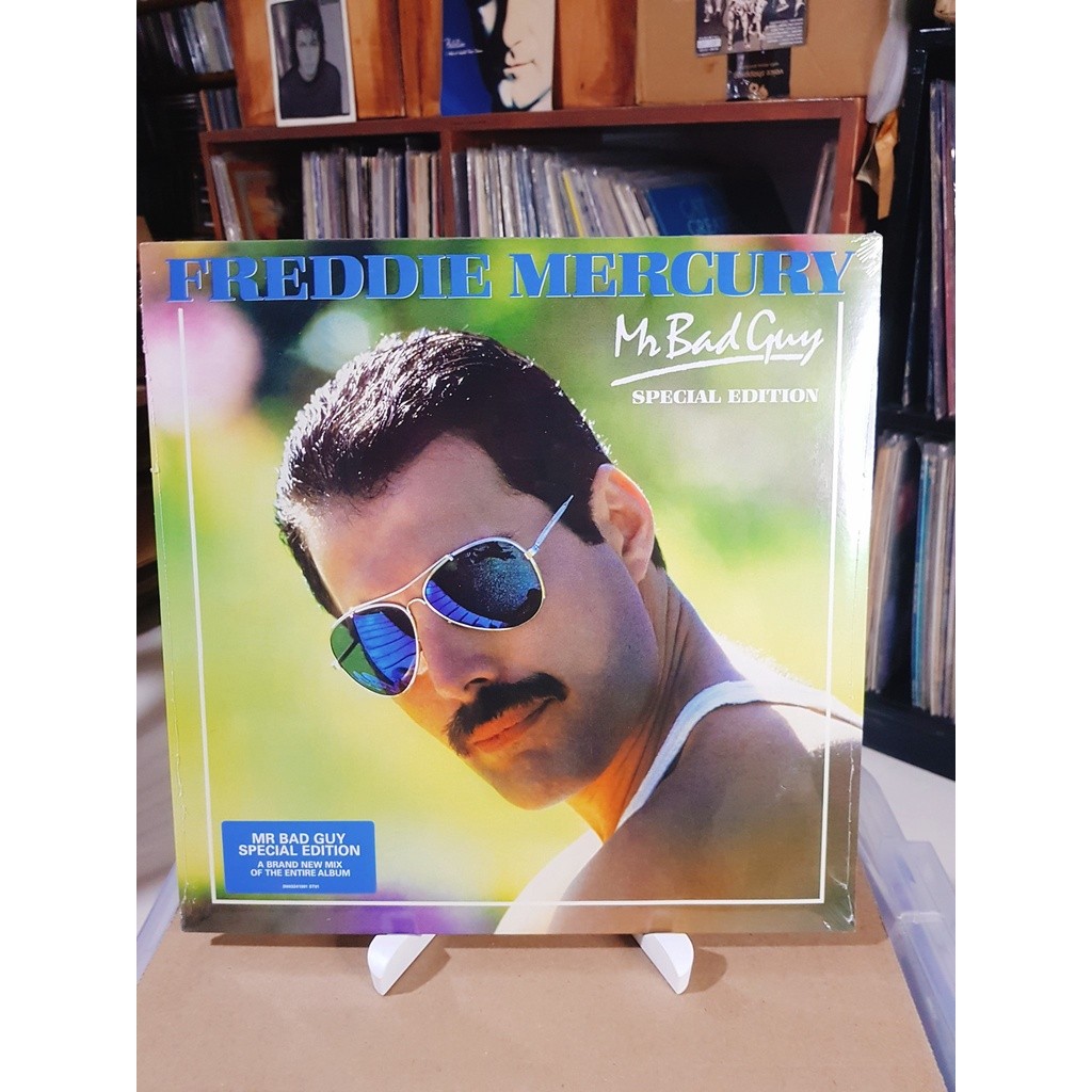 เฟรดดี้ปรอทนาย Bad Guy แผ่นเสียงไวนิล Queen