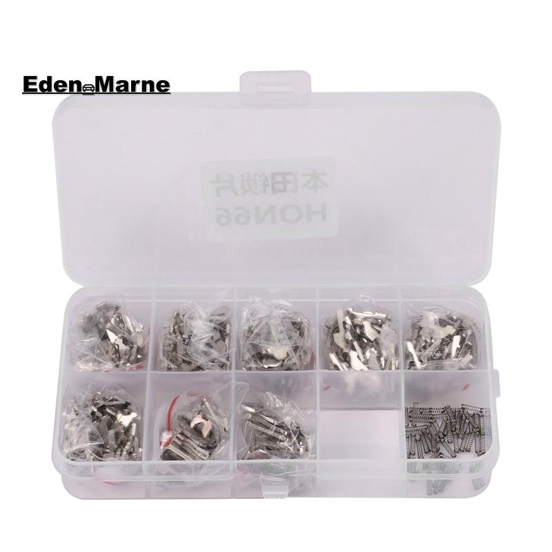[Eden_Marner]340 ชิ้น / Lot of Car Lock Reeds สําหรับ HON66 แผ่นล็อค อุปกรณ์ซ่อมล็อคอัตโนมัติ อุปกรณ์ช่างกุญแจ