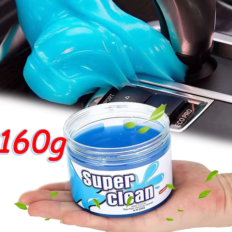 70/160g เจลทําความสะอาดรถยนต์ / Air Vent Dust Cleaner Magic Mud / คีย์บอร์ด Dirt Dust Remover Gels
