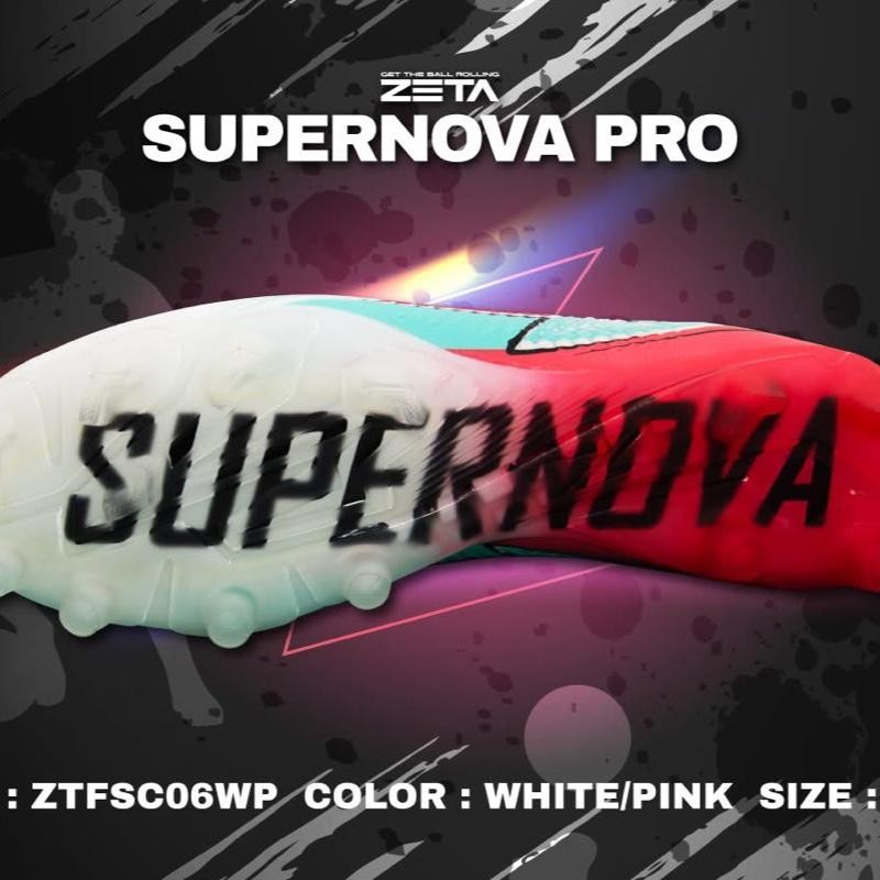 รองเท้าสตั๊ด ZETA SUPERNOVA PRO ZTFSC06 ของแท้ รองเท้าสตั๊ดหุ้มข้อ - รูปที่ 4