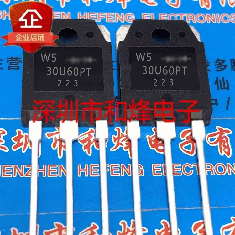 MUR30U60PT 30U60PT สินค้าคงคลังพร้อมสต็อก TO-3P เครื่องเชื่อมอินเวอร์เตอร์ 30A600V สามารถยิงโดยตรง