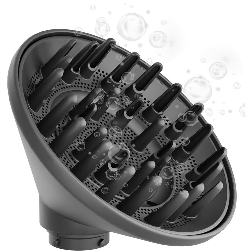 หัวดิฟฟิวเซอร์ที่ได้รับการอัพเกรดสำหรับหัวดิฟฟิวเซอร์สำหรับ Dyson Airwrap Multi-Styler HS01 HS05 HS08 เพื่อเพิ่มคลื่นธรรมชาติ ลอนผม และขด