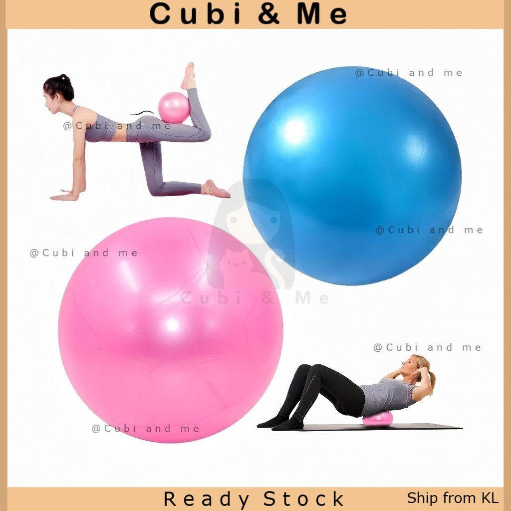 C&M 25 ซม.พิลาทิสโยคะ Ball Core Balance การออกกําลังกายสําหรับเอวสะโพกต้นขาออกกําลังกายฟิตเนส Ball