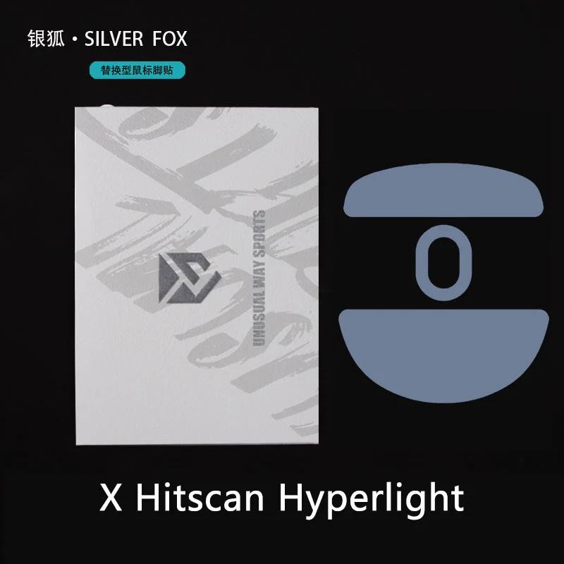 Sports Silver Fox Hitscan Hyperlight Mouse Feet / Mouse Skate PTFE (ความเร็ว)