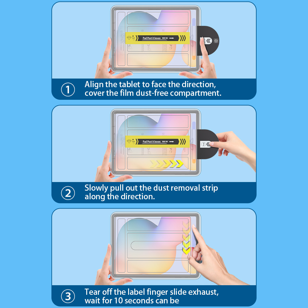 ใหม่ล่าสุด 2.5D กระจกนิรภัยสําหรับ Lenovo Idea Tab Pro กรณี 12.7 นิ้ว TB373FU โยคะ Tab Plus 12.7 Pro 12.7 P12 Xiaoxin Pad 2025 2024 11 M11 K11 Auto Alignment Kit กระจกนิรภัย - รูปที่ 2