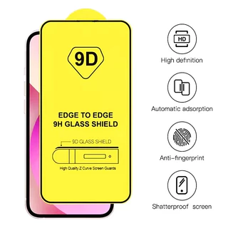 🔥🔥 ฟิล์มกระจก สำหรับ iPhone แบบเต็มจอ 9D รุ่นใหม่! 16 Pro Max|16 plus|16|15 pro|15|/14/13/12/11/XR/X/XS MAX/7/8plus/SE
