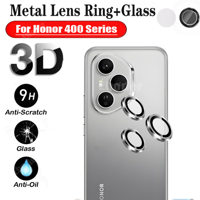 สําหรับ Honor 400 Pro Lite 4G 5G 2025 กล้องเลนส์ Protector Glass สําหรับ 400Pro 400Lite Honor400Lite กลับเลนส์โลหะ Protector แหวนฝาครอบ