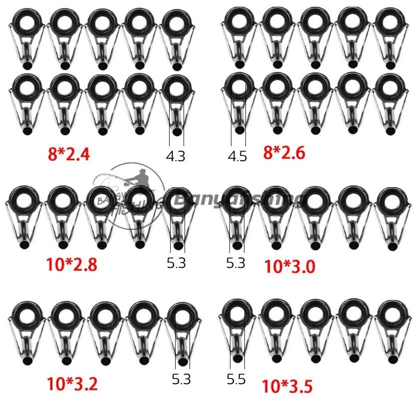 ทิปท็อป ปลายไกด์ ไกด์คันเบ็ดตกปลา ปลายไกด์คันเบ็ด ไกด์ซ่อมคันเบ็ด อุปกรณ์ตกปลา - รูปที่ 4