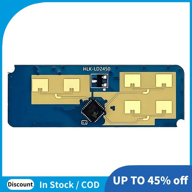 24G HLK-LD2450 มิลลิเมตร Wave Human Movement เซ็นเซอร์เรดาร์โมดูล LD2450 การตรวจจับระยะทาง 8M สมาร์ท