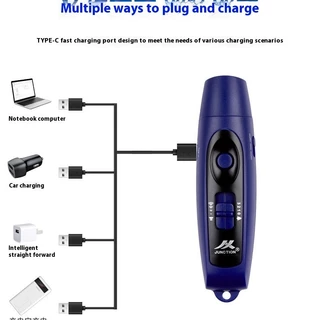 นกหวีดอิเล็กทรอนิกส์พร้อมไฟส่องสว่าง, นกหวีดชาร์จ USB สําหรับผู้ตัดสินโค้ชครู, นกหวีดฉุกเฉินสําหรับกีฬากลางแจ้งเกมแคมป์ปิ้ง