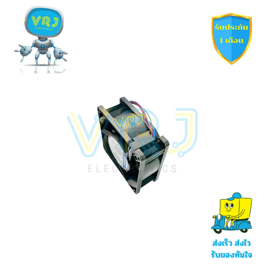พัดลม Vario Pro 3218J/2H3F DC48V 0.6A 29W พัดลมซิงค์อุตสาหกรรม ขนาด 90x90x38 มม. 4 สาย