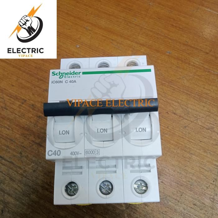 MCB ic60n 3phase 40a Schneider