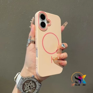 ซิลิโคนผิวด้าน เปลือกนิ่มแม่เหล็ก ไอพี 16 โปรแม็กซ์ เคสโทรศัพท์สําหรับ ไอโฟน 16 15 14 13 12 11 มือโปร สูงสุด 16 บวก 11ปลอกซิลิโคนกันกระแทกป้อ