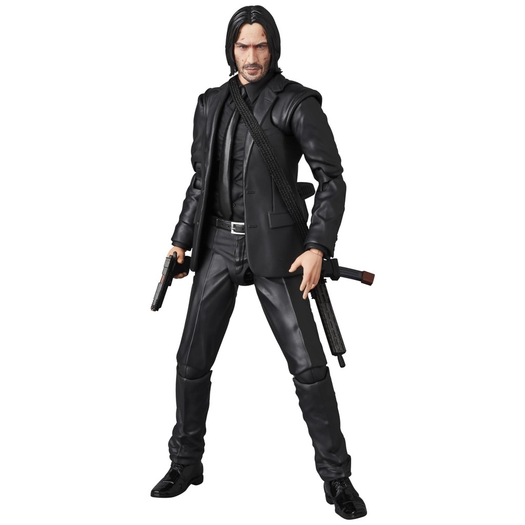 Mafex No233 John Wick บทที่ 3 ความสูงประมาณ รูปแอ็คชั่นการทาสีที่ไม่ใช่ขนาด 160 มม