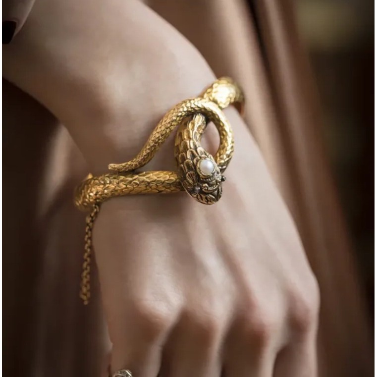 Magic Snake Medieval Cleopatra Pet Snake Bracelet Retro High-value Classy Bracelet Bracelet Bracelet