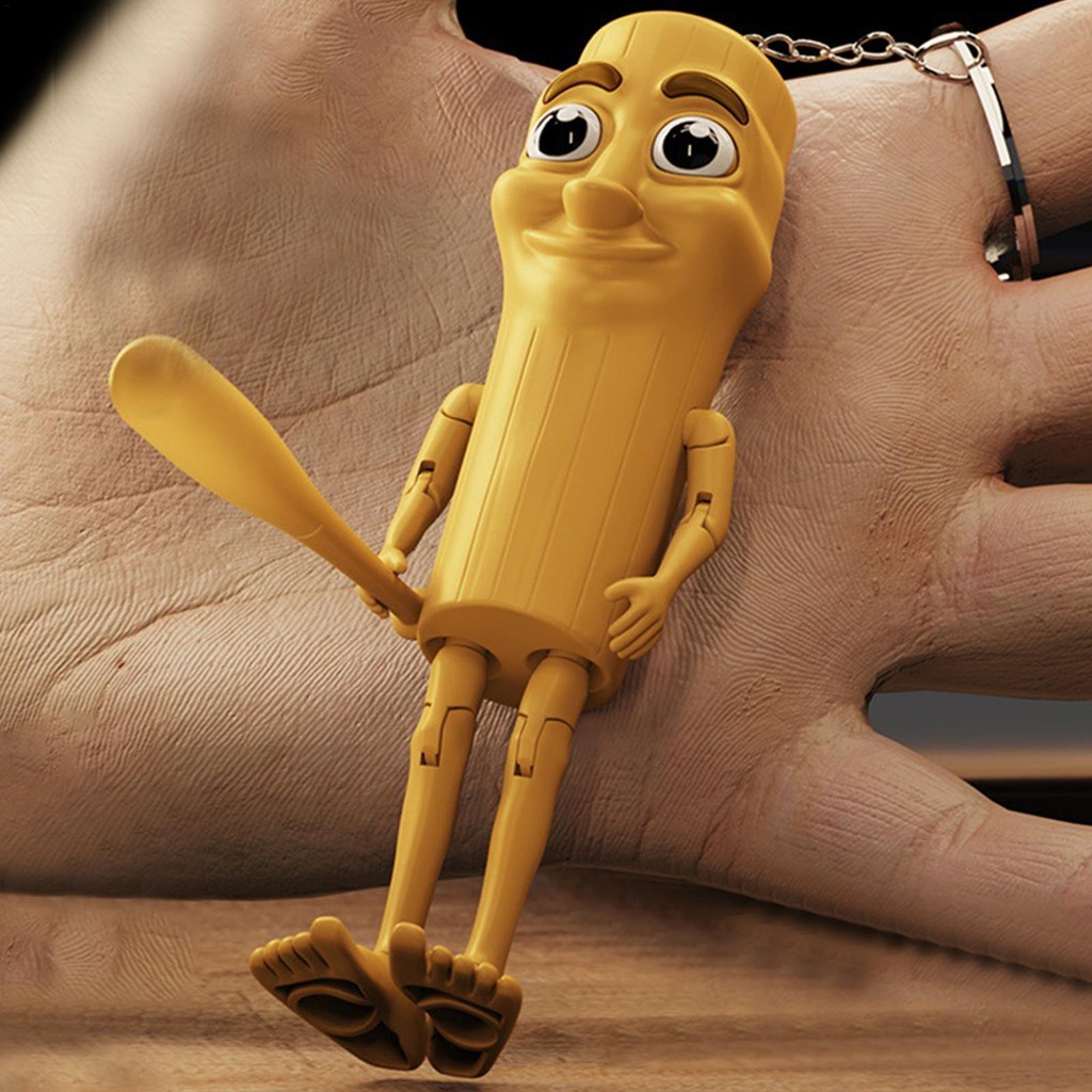 Tung Tung Tung Sahur 3D การพิมพ์ Brainrot ของเล่นแม่เหล็ก Tung Tung Sahur Movable Joint Action Figur