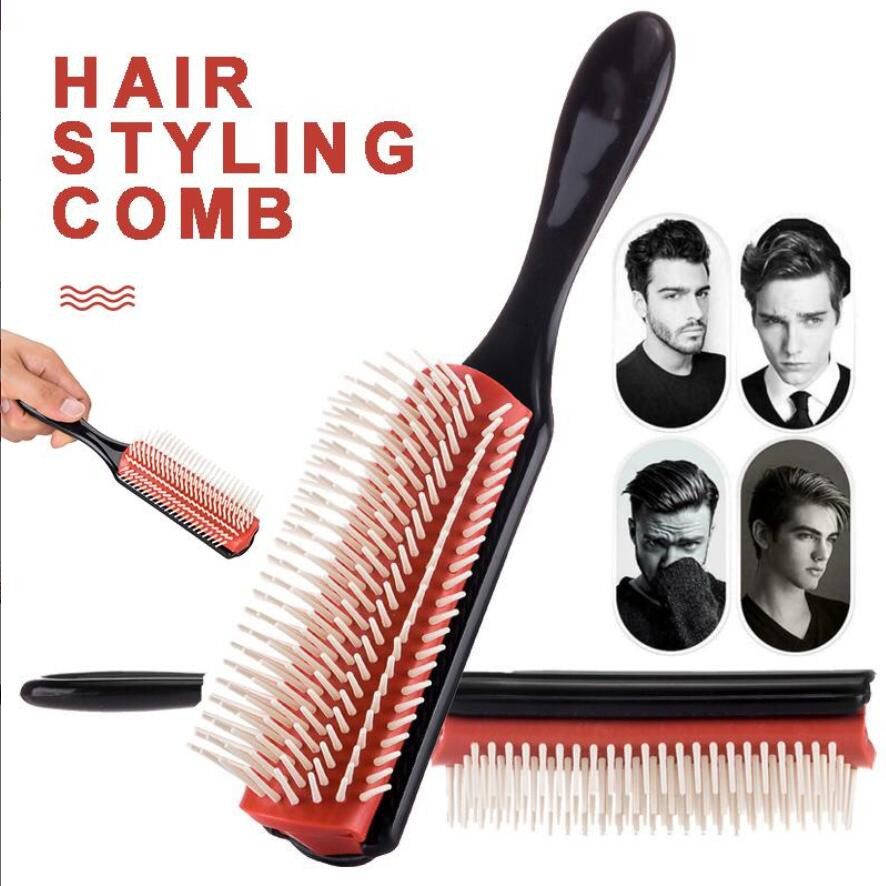Denman Classic Hair Brush D3 Medium Stying Hairbrush (9 แถว)
