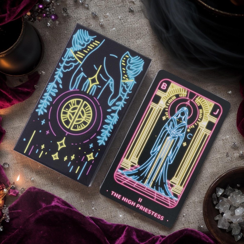 Simple Tarot Card Simple Tarot Card English Tarot Card เกมกระดานเกม shinph