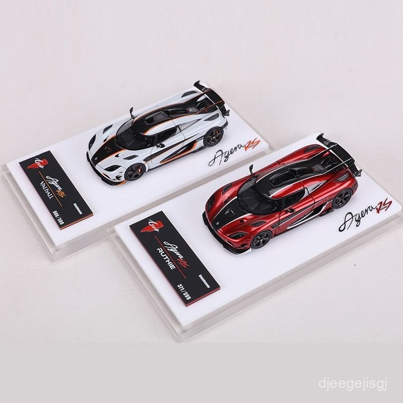 โมเดลรถเรซิน Tardis 1:64 Koenigsegg Agera RS สำหรับสะสม