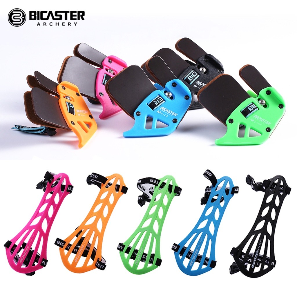 Bicaster Finger Tab Guard Right Hand + Arm Guard Set