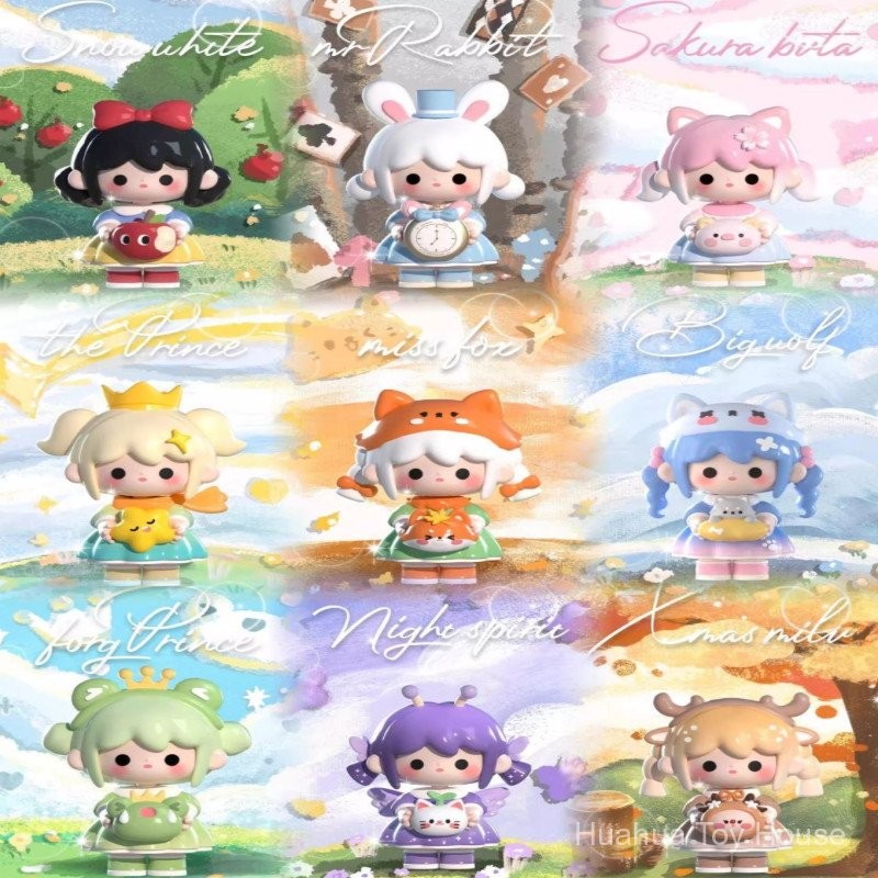 ใหม่ UUTOY UTOY Wonderland Mini Series Blind Box ตุ๊กตาขนาดเล็กน่ารักและสร้างสรรค์ของขวัญโมเดลของเล่