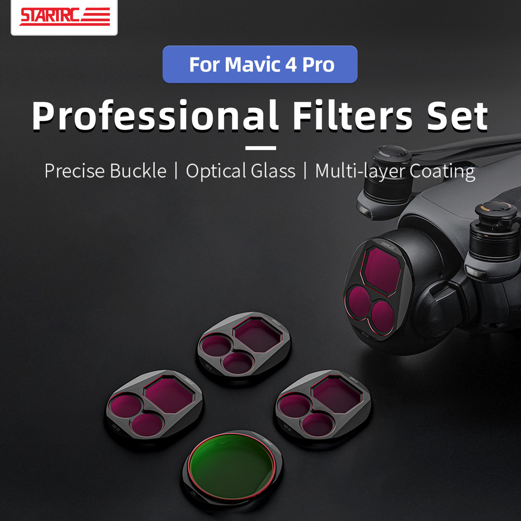 สําหรับ DJI Mavic 4 Pro กรอง ND8/ND16/CPL ชุดกรองกันน้ําและรอยขีดข่วน ND64 drone เลนส์อุปกรณ์เสริม
