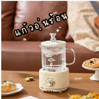 Health Pot แก้วอุ่นร้อน 600ml. แก้งชงชา แก้วอุ่นนม D0213