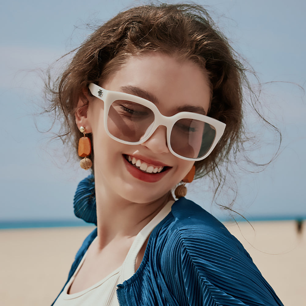 Ohsunny Fashion Retro Polarized Glasses UV400 Sun Glasses Anti UV For Driving Traveling