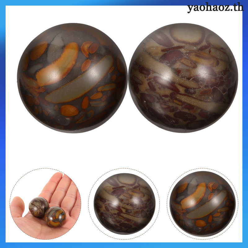 2pcs Stone Fitness Handball For Ball Trigger Point Massage Exercise Ball