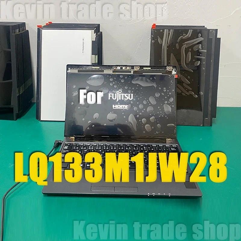 LQ133M1JW28 13.3 LED 1920x1080 WUXGA FHD eDP 30pin สําหรับ Fujitsu FST U937 CP722092-02 แล็ปท็อปหน้า