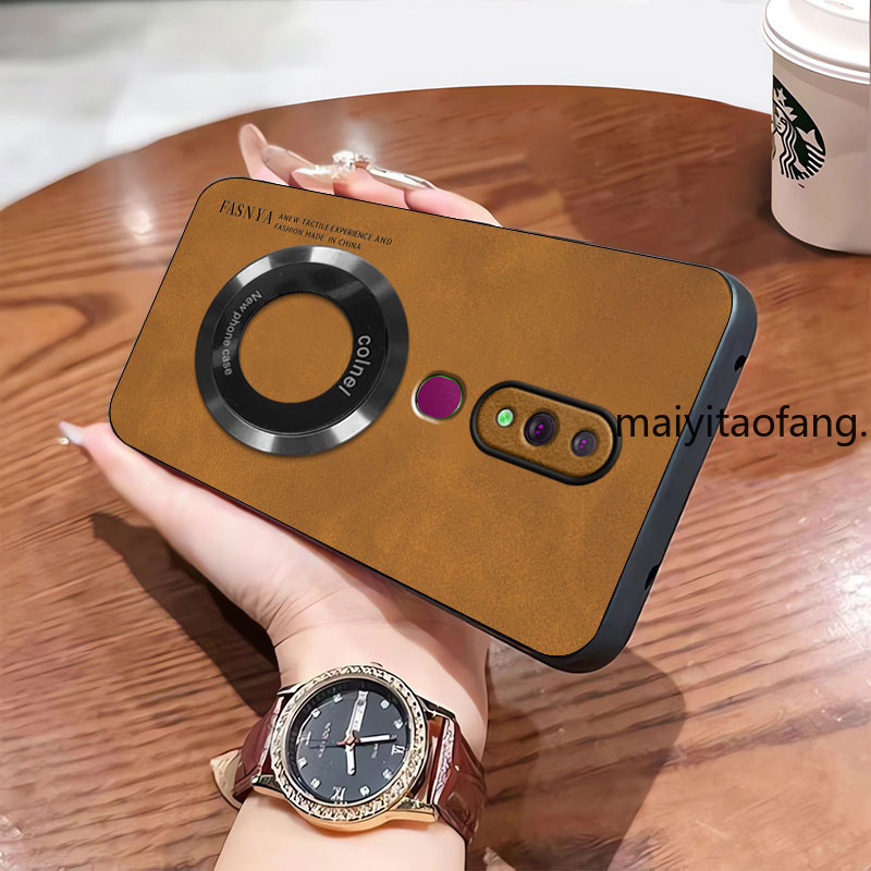ปลอก OPPO F11 Pro F11 เคสโทรศัพท์ป้องกันการสั่นสะเทือนแหวนดูดแม่เหล็กฝาครอบป้องกันพร้อมและกันลื่นฝาหลัง ybpywcxq