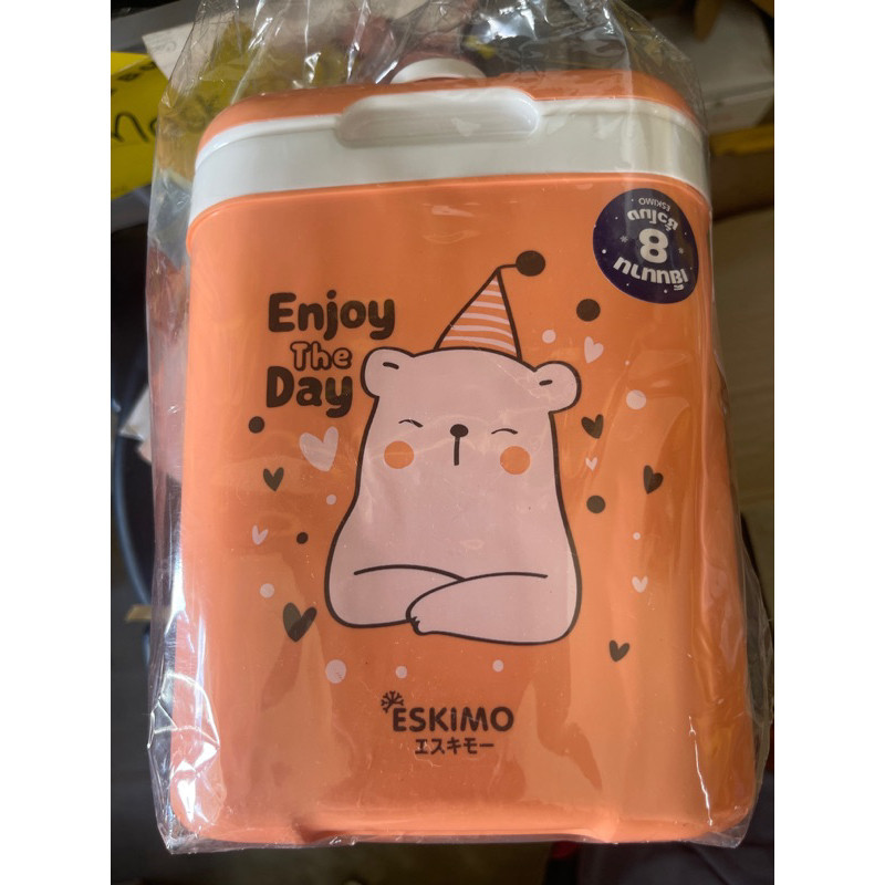 THUMBLER FLASK PETAK ESKIMO 2 LITRE TAHAN SEJUK 8 JAM MADE IN