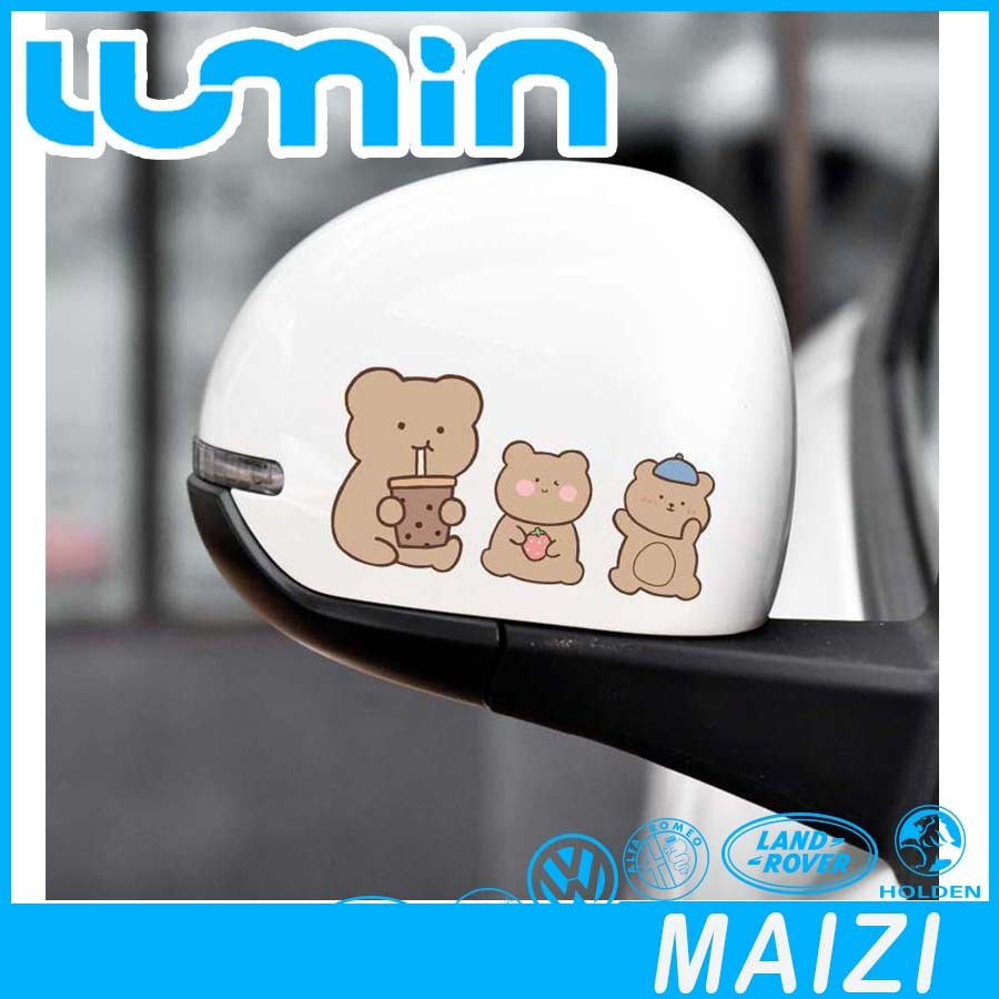 [พร้อม]สติ๊กเกอร์มือจับประตูรถการ์ตูนน่ารัก CHANGAN LUMIN สติ๊กเกอร์ตัวถังรถ สติ๊กเกอร์รถ LUMIN ชุดแต่งตัวถังรถ lumin changan lumin อุปกรณ์ตกแต่งรถ lumin changan MI1F
