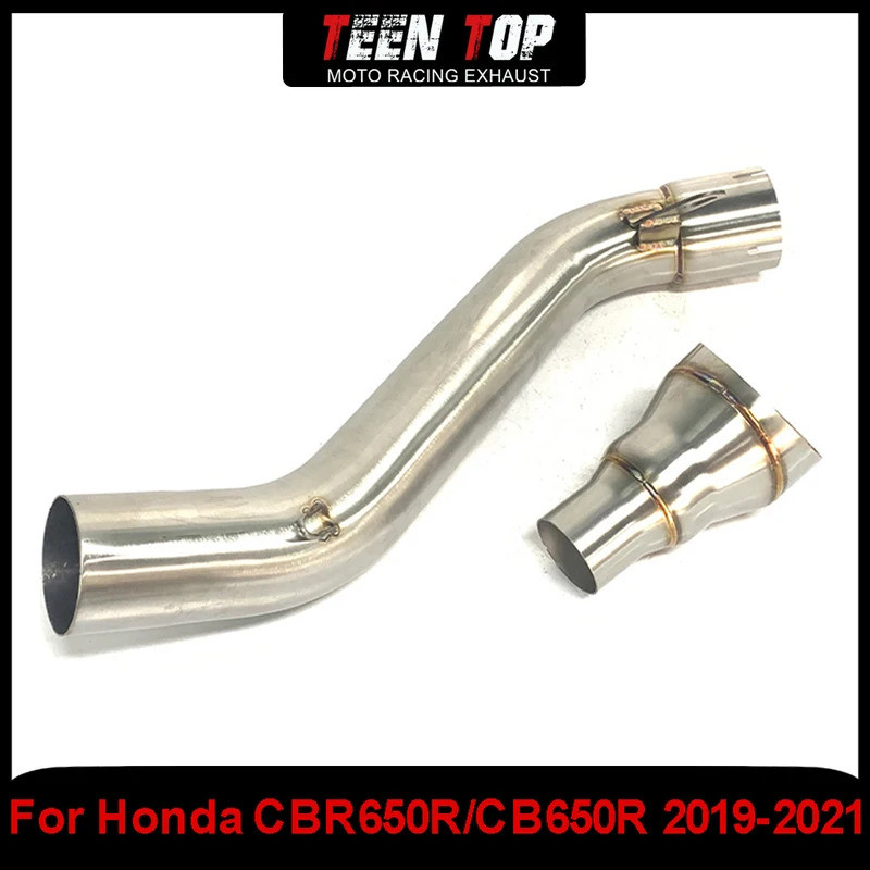 Mo Motorcycle Exhaust 51mm Escape Systems Connection Muffler Modified Slip On For Honda CBR650R/CB65