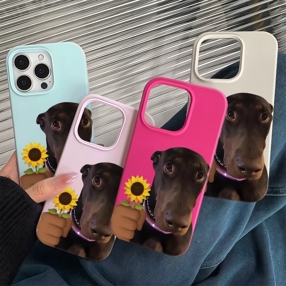 เคสมือถือ For iPhone 16 Pro Max เคสนิ่ม TPU สีลูกกวาด เคสแปลกๆตลกๆ For iPhone 11 15 14 13 12 Pro X XS max XR 7 8Plus เคส