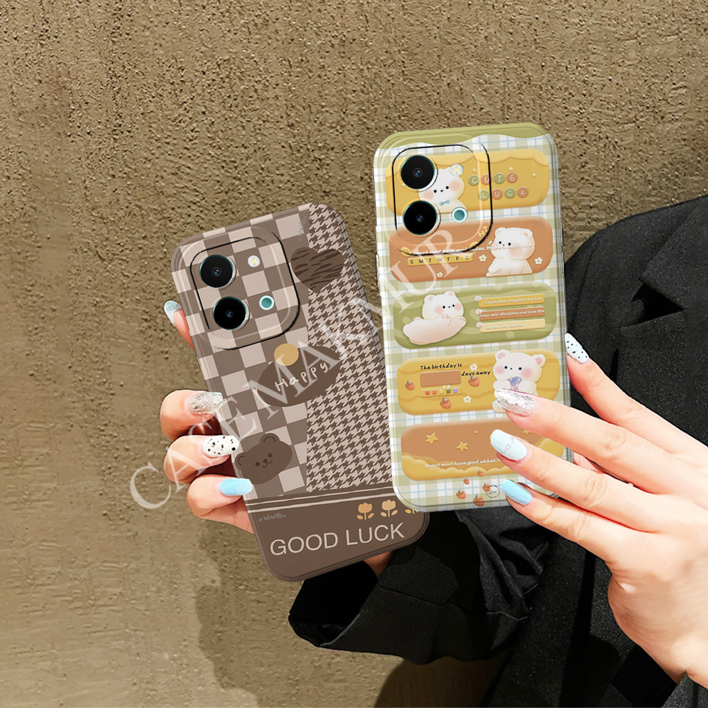 เคส Vivo Y28 4g 2024 Motif - B3ru4ng - Procamera Silicone - Tpu Bumper Protector