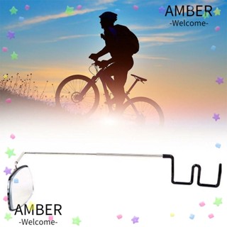 Amber กระจกมองหลังอะคริลิค หมุนได้ 360 องศา สําหรับติดหมวกกันน็อค ขี่จักรยาน