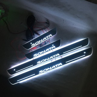 แผ่นกันรอยประตู led สําหรับ Generation 10 SONATA