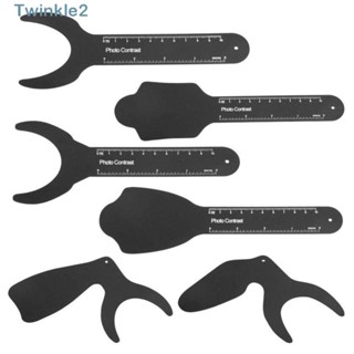 Twinkle ฉากหลัง แมกนีเซียมอัลลอย สีดํา สําหรับถ่ายภาพ 6 ชิ้น
