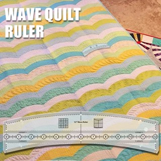 New Wavy Quilt Ruler Wavy Template Ruler Sewing Patchwork Template Ruler