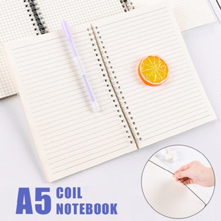 New A5 Coil Design Book Student Page Notebook Notepad Stationery Book Planner