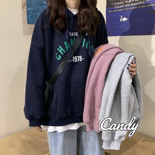 Candy Kids  เสื้อผ้าผู้ญิง แขนยาว เสื้อฮู้ด คลุมหญิง สไตล์เกาหลี แฟชั่น  สวย คุณภาพสูง Beautiful สวยงาม A98J2FN 36Z230909