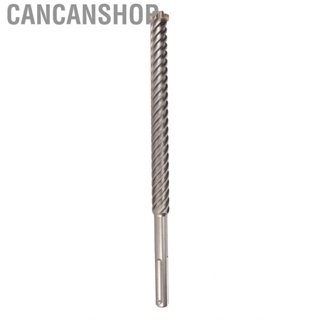 Cancanshop Impact Drill Bit  6 Flute Self Centering Cemented Carbide Rotary for Concrete Construction