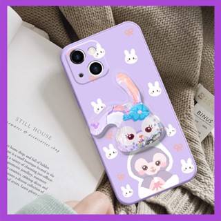 phone case The New Phone Case For iphone14 Plus Cartoon Anti-fall Skin feel silicone Liquid silicone shell