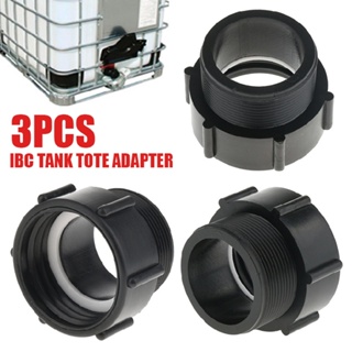 New 3pcs 2" IBC Tote Tank Valve Adapter Accessories for BSP Thread Hose