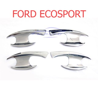 ถาดรองมือเปิดประตู ฟอร์ด อีโค่สปอร์ต อีโค่ สปอร์ต Ford Eco Sport ecosport เบ้ารองมือเปิด เบ้ากันรอย ถ้วยมือเปิด กันรอย