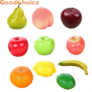 Artificial Fruit Lifelike Natural Shiny Plastic Variety Artificial Fruit