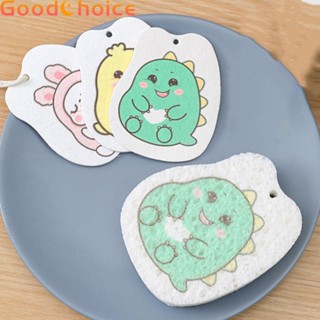 Efficient Oil Removal with NonStick Wood Pulp Sponge Cartoon Dish Cloths for All