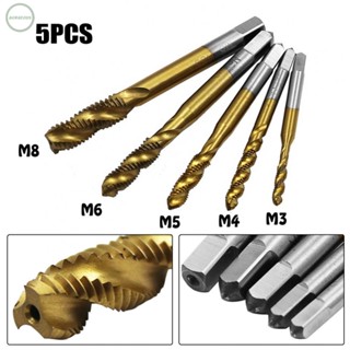 GORGEOUS~Spiral Hand Tap For High Speed Steel Machine High Quality M3-M8mm Metric Tap